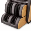 EXTRALINK 3D Zero Gravity Massage Chair with Wooden Laminate Accents, Black/Brown