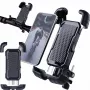 Extralink Anti-Shock Bicycle Mount for Phone on Handlebar - Black