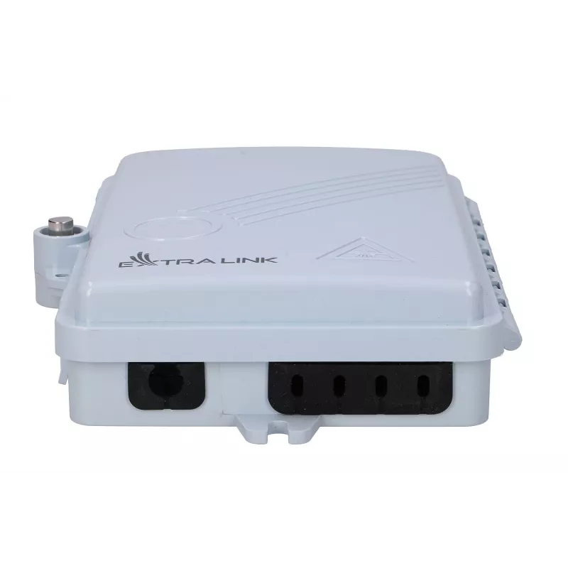 Extralink Betty Fiber Optic Junction Box, 4 Splices, White