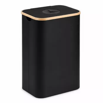 EXTRALINK Black Forest Returnable Bottle Recycling Basket, Foldable, 100L, Black