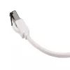 EXTRALINK Cat.8 U/FTP Flat Ethernet Patch Cable 10m 40Gbps White