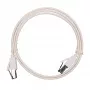 EXTRALINK Cat.8 U/FTP Flat Ethernet Patch Cable 1m 40G White