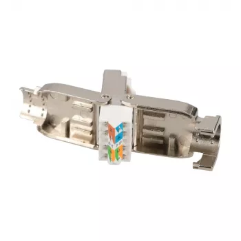 Extralink CAT6A RJ45 Tool-less Connector – UTP 8P8C Gold Plated 10Gbps Ethernet Plug