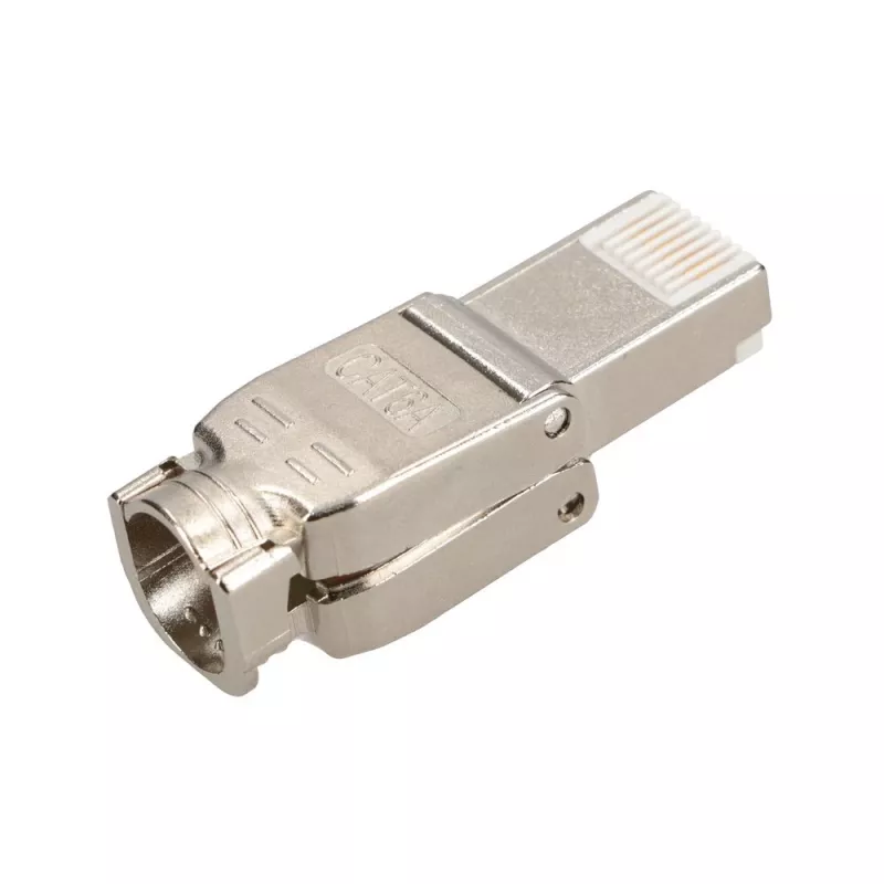 Extralink CAT6A RJ45 Tool-less Connector – UTP 8P8C Gold Plated 10Gbps Ethernet Plug