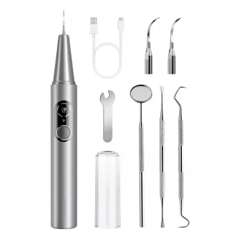 EXTRALINK CS-02 Ultrasonic Dental Scaler with Camera, 5 Modes, Wi-Fi, LED, IPX7, USB-C
