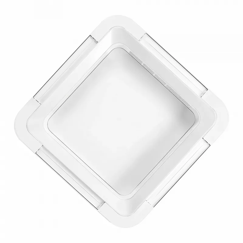 Extralink Cube Air 23 Smart WiFi Ceiling Fan with Light, White, 59 cm, App Control