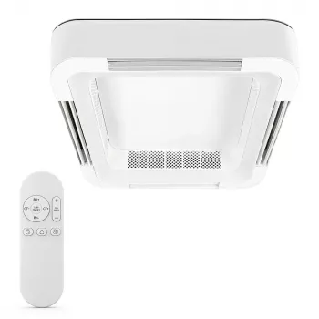 Extralink Cube Air 23 Smart WiFi Ceiling Fan with Light, White, 59 cm, App Control