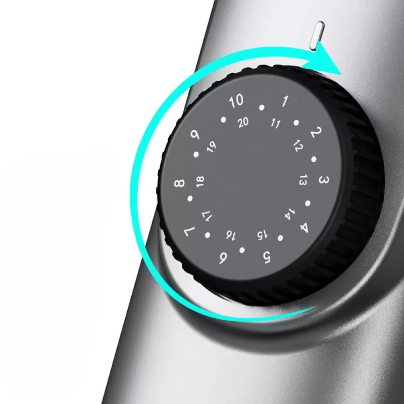 EXTRALINK Hair and Beard Trimmer with Container, 1-20 mm, USB-C, IPX6, 800 mAh