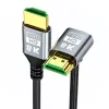 EXTRALINK HDMI 2.1 8K HDR 2M Angled Upward Cable Black