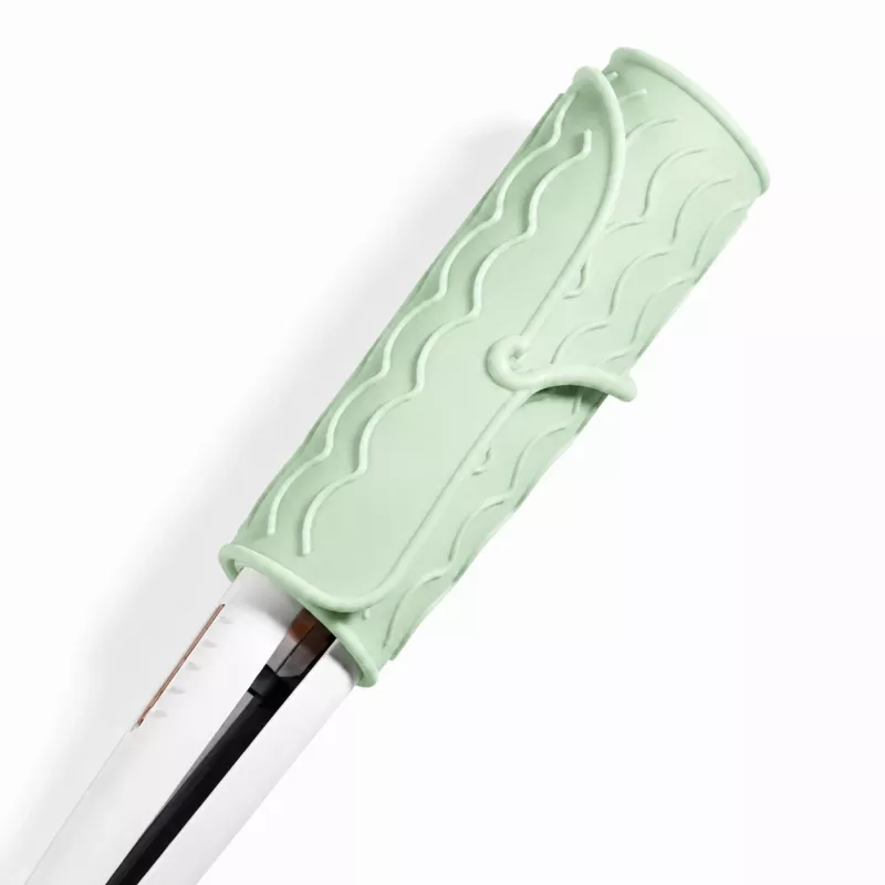 EXTRALINK HOME Silicone Heat Protection Mat for Hair Straightener, 22x16 cm, Green