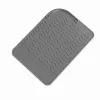 EXTRALINK HOME Silicone Heat-Resistant Mat for Hair Straightener and Curling Iron, 22x16 cm, Grey