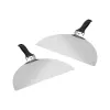 Extralink Home Stainless Steel Pizza Paddle Set (2 Pieces) – 30x30 cm, Heat Resistant to 250°C