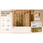 Extralink Icicle Curtain, 500 LEDs Warm White + Cool Flash, Length 3 + 20 m