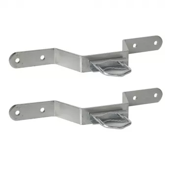 Extralink K75 Mast Bracket, 75mm, with M8 Clamps, Steel, Galvanized