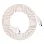 EXTRALINK LAN Patch Cord Cat.8 U/FTP 2m 40G Flat Shielded Foiled Twisted Pair Bare Copper White