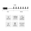 Extralink LED String Lights 200 LEDs Cool White 10m + 3m IP44 Indoor/Outdoor