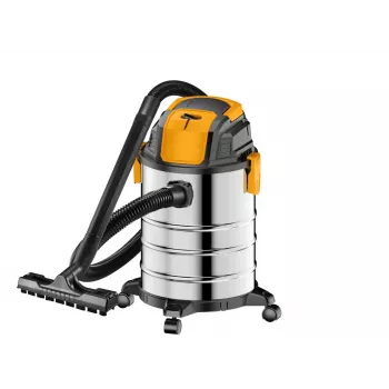 EXTRALINK POWERLINK Industrial Wet & Dry Vacuum Cleaner, 1300W, 20L, Silver, R-702