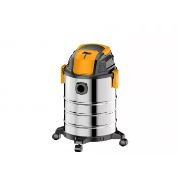 EXTRALINK POWERLINK Industrial Wet & Dry Vacuum Cleaner, 1300W, 20L, Silver, R-702