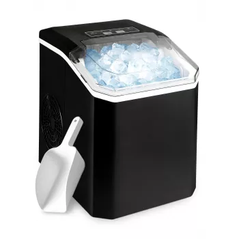 Extralink SmartLife Cube Ice Lite Ice Maker - 12 kg/24h, 1.8L Tank, Bullet Ice, Black