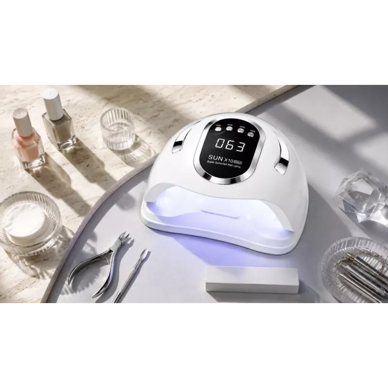 EXTRALINK Stay Beauty X5 Max UV LED Nail Lamp 80W for Hybrid Lacquers