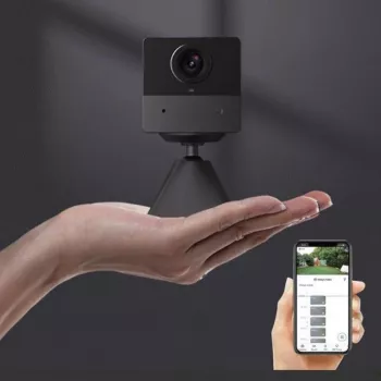 EZVIZ CB2 2K+ 3MP 4G LTE Battery Security Camera with Color Night Vision, IP65, PIR Detection, Two-Way Talk, MicroSD up to 512GB