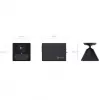 EZVIZ CB2 2K+ 3MP 4G LTE Battery Security Camera with Color Night Vision, IP65, PIR Detection, Two-Way Talk, MicroSD up to 512GB