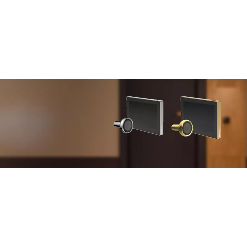 Ezviz CS-CP2 2MP Wireless Digital Door Viewer (1080p, 4.3 inch LCD, Wi-Fi, PIR, Two-Way Audio, Gold)