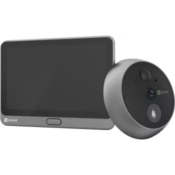 Ezviz CS-CP4 2MP Wi-Fi Digital Door Viewer with 4.3-inch Display, Silver