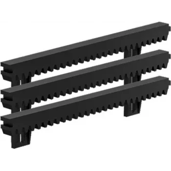 Ezviz CS-HGR2 Sliding Gate Gear Rack (3 x 0.33 m) - Galvanized Steel, M4 Module, Bolt-On