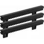 Ezviz CS-HGR2 Sliding Gate Gear Rack (3 x 0.33 m) - Galvanized Steel, M4 Module, Bolt-On