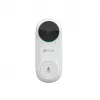 EZVIZ DB2C Wireless Video Doorbell 1080p Full HD, 160° FoV, Night Vision, Two-Way Audio, IP65, Battery-Powered, Works with Alexa/Google Assistant