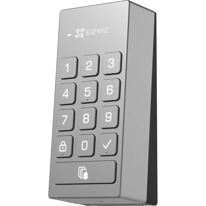 EZVIZ DL01/DL01CP Smart Lock with Keypad – Fingerprint, Passcode, RFID, App Control, Wi-Fi/Bluetooth, Black