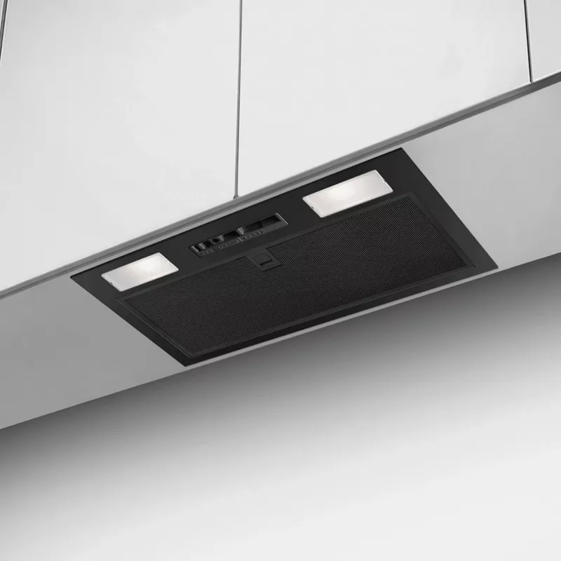 Faber Inka Smart C BK A52 Built-in Cooker Hood (52 cm, Black, 330 m³/h, LED)