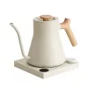 Fellow Stagg EKG PRO Electric Pour-Over Kettle 900ml Sesame Beige with Wooden Handle