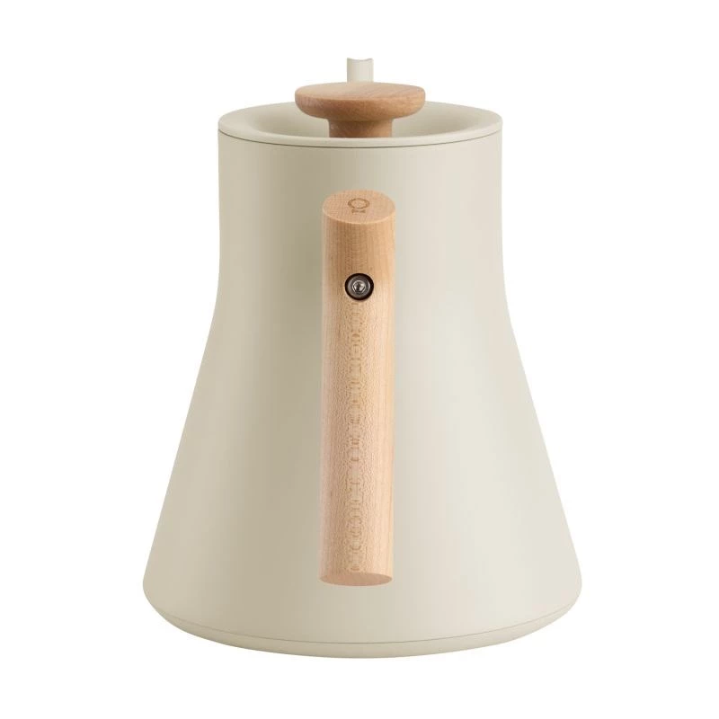 Fellow Stagg EKG PRO Electric Pour-Over Kettle 900ml Sesame Beige with Wooden Handle