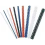 Fellowes 53315 Plastic Binding Combs, 12 mm, 21 Rings, A4, 80 Sheets, Black, 25 Pack