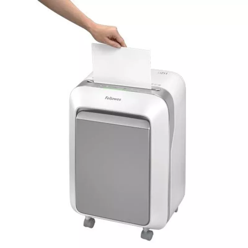 Fellowes Powershred LX211 Micro-Cut Shredder, 15 Sheets, 23 Litre, White