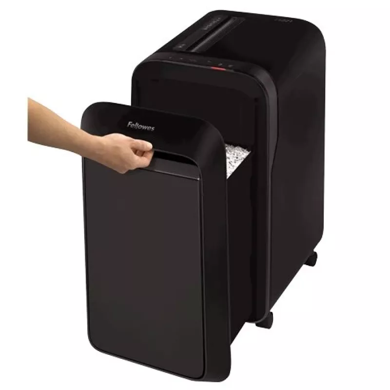 Fellowes Powershred LX221 Micro-Cut Paper Shredder, 17 Sheets, P-5 Security, 30L Bin, Black 5050401