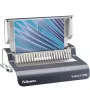 Fellowes Quasar-E 500 Electric Comb Binding Machine, 20-Sheet Punch, 500-Sheet Binding Capacity, A4, 21 Rectangular Holes, Adjustable Margin, Metal/Plastic Housing, Large Waste Tray
