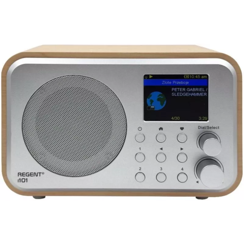 Ferguson Regent i101 Internet Radio DAB+ FM RDS with 2000 mAh Battery (Light Wood)