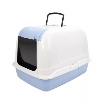 FERPLAST Cat Litter Box House 65.5x50x47 cm Grey