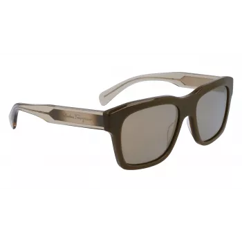 FERRAGAMO MAN SF1087S561832 Sunglasses Dark Havana Grey 56/18/145 mm