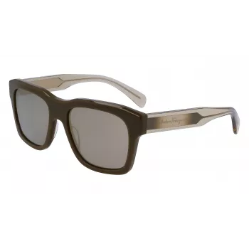 FERRAGAMO MAN SF1087S561832 Sunglasses Dark Havana Grey 56/18/145 mm
