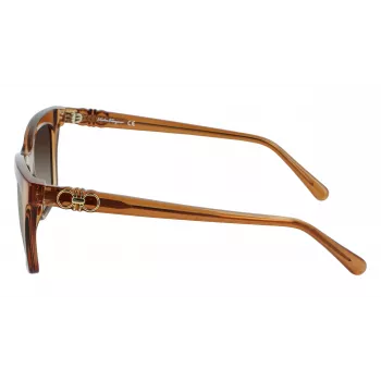 FERRAGAMO SF1027S-210 Women's Sunglasses Havana Brown 55mm