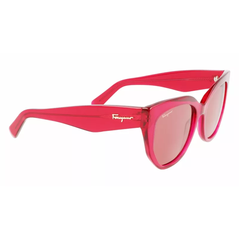 FERRAGAMO SF1061S-613 Women's Cat Eye Sunglasses Havana Brown Gradient 56/18/145 mm