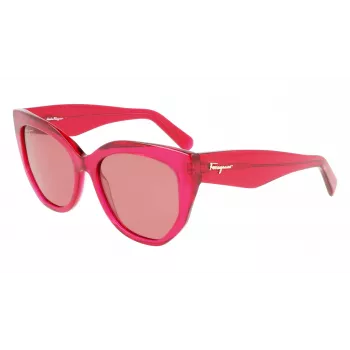 FERRAGAMO SF1061S-613 Women's Cat Eye Sunglasses Havana Brown Gradient 56/18/145 mm