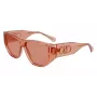 Ferragamo SF1077S-838 Unisex Sunglasses Pilot Shiny Rose Gold Brown Gradient 56/13/140 mm
