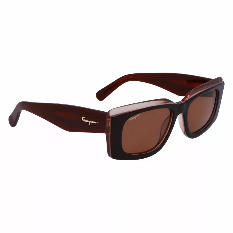 FERRAGAMO SF1079S-211 Women's Sunglasses Havana Brown Gradient 54mm