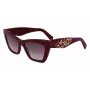 FERRAGAMO SF1081SE-603 Women's Cat Eye Sunglasses Burgundy Brown Gradient 55mm