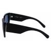 Ferragamo SF1088SE-001 Women's Sunglasses Butterfly Acetate Black Grey 57mm